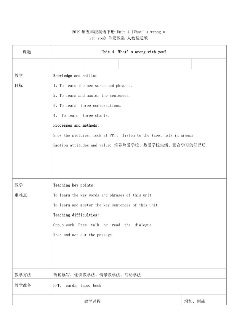 2019年五年级英语下册 Unit 4 Lesson28 Jenny’s and Danny’s Pictures教案 冀教版.doc_第3页