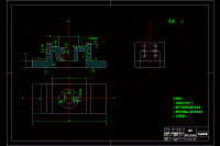 法蘭盤在三個(gè)工位上鉆孔Φ5.5夾具CAD圖紙