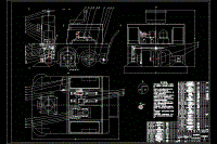 駕駛式電動(dòng)清掃車結(jié)構(gòu)設(shè)計(jì)CAD圖紙