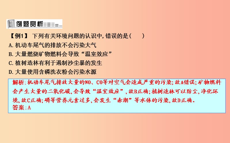 2019届九年级化学下册 第9章 化学与社会发展 第3节 环境污染的防治课件 沪教版.ppt_第2页