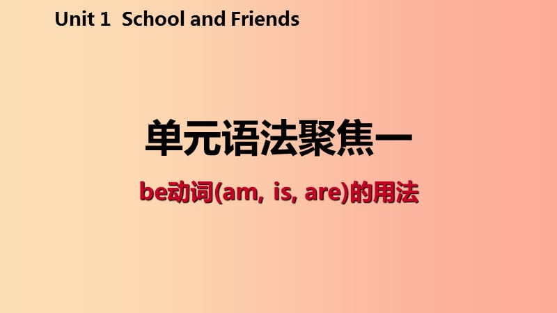 2019年秋七年级英语上册Unit1SchoolandFriends语法聚焦一课件新版冀教版.ppt_第2页