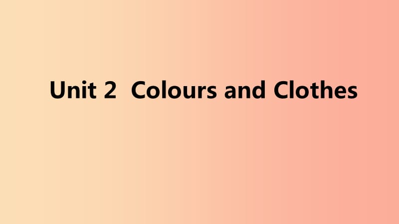 2019年秋七年级英语上册 Unit 2 Colours and Clothes自我综合评价二课件（新版）冀教版.ppt_第1页