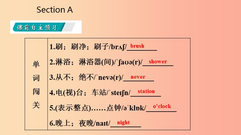 2019年春七年级英语下册 Unit 2 What time do you go to school Section A课件 新人教版.ppt_第3页