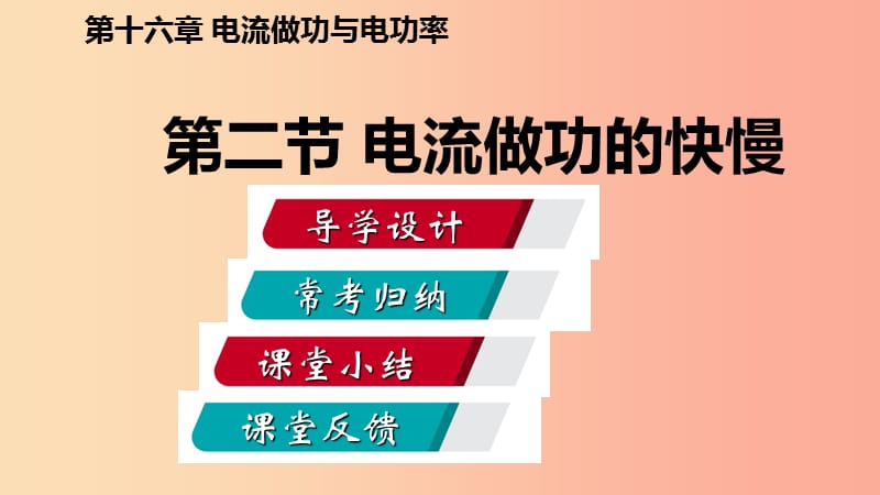 2019年九年级物理全册第十六章第二节电流做功的快慢课件新版沪科版.ppt_第2页