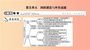 2019年春八年級(jí)歷史下冊(cè) 第五單元 國(guó)防建設(shè)與外交成就導(dǎo)學(xué)課件 新人教版.ppt