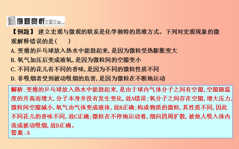 2019届九年级化学上册 第3章 物质构成的奥秘 第1节 构成物质的基本微粒 第1课时 微粒的性质课件 沪教版.ppt_第2页