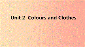 2019年秋七年级英语上册 Unit 2 Colours and Clothes语法聚焦二课件（新版）冀教版.ppt