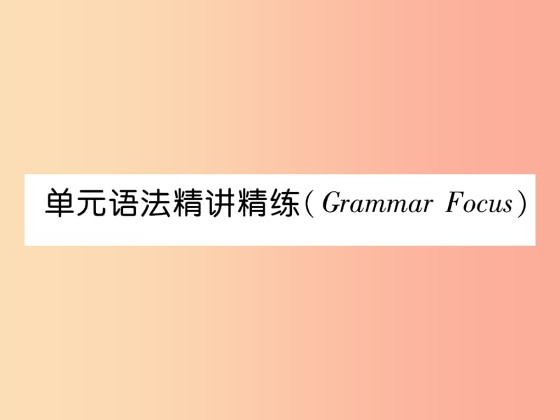 2019年秋七年级英语上册 Unit 5 Do you have a soccer ball语法精讲精练课件 新人教版.ppt_第1页