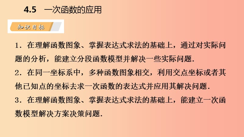 2019年春八年级数学下册 第4章 一次函数 4.5 一次函数的应用 第1课时 一次函数与方案决策课件 湘教版.ppt_第3页