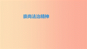 2019中考道德與法治專題復(fù)習(xí) 崇尚法治精神課件.ppt