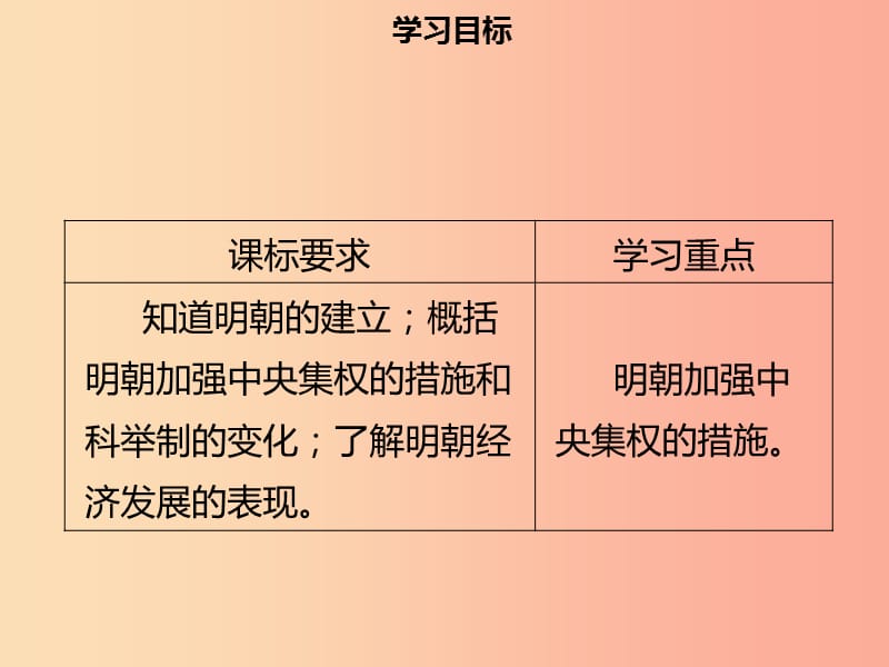 2019年春七年级历史下册 第三单元 统一多民族国家的巩固与发展 第14课 明朝的统治导学课件 新人教版.ppt_第2页