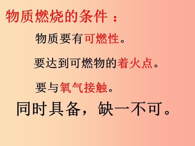 2019八年级化学全册 6.1《燃烧与灭火》课件1（新版）鲁教版五四制.ppt_第3页