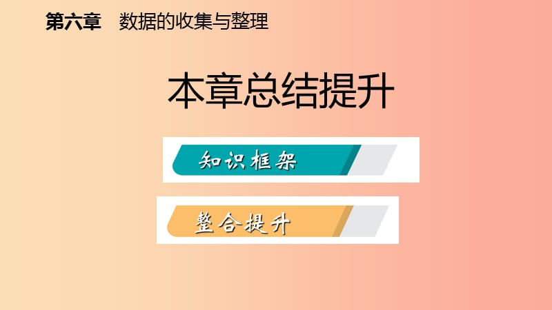 2019年秋七年级数学上册 第六章 数据的收集与整理本章总结提升课件（新版）北师大版.ppt_第2页