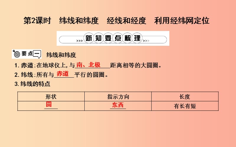 2019年七年级地理上册 第一章《地球和地图》单元复习课件 新人教版.ppt_第3页