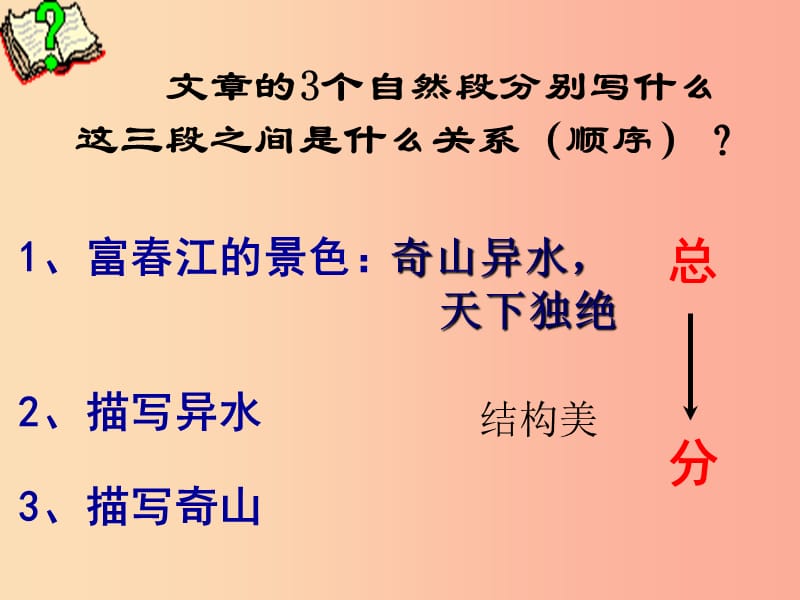 2019年八年级语文上册第三单元11与朱元思书第2课时课件新人教版.ppt_第3页