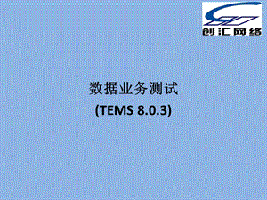 數(shù)據(jù)業(yè)務(wù)測(cè)試(TEMS).ppt