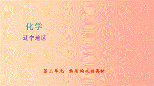 （遼寧地區(qū)）2019年中考化學(xué)總復(fù)習(xí) 第三單元 物質(zhì)構(gòu)成的奧秘課件.ppt