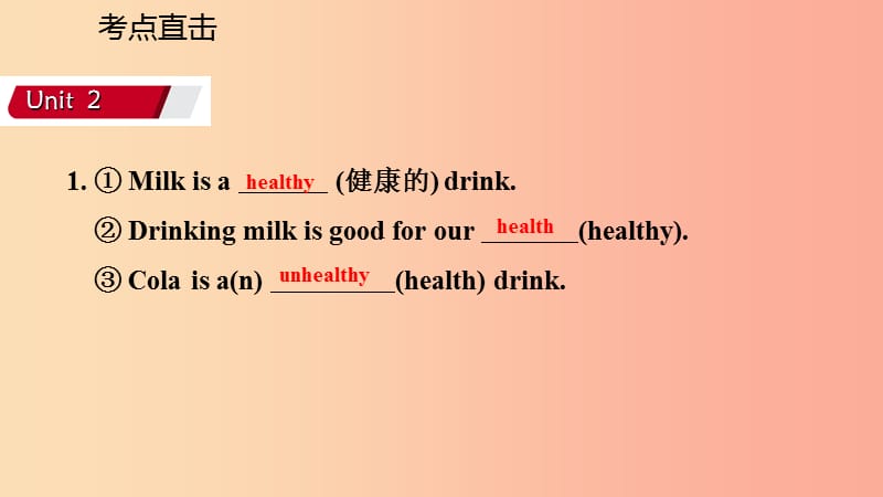 七年级英语上册Module4HealthyfoodUnit2Isyourfoodanddrinkhealthy考点直击课件新版外研版.ppt_第3页