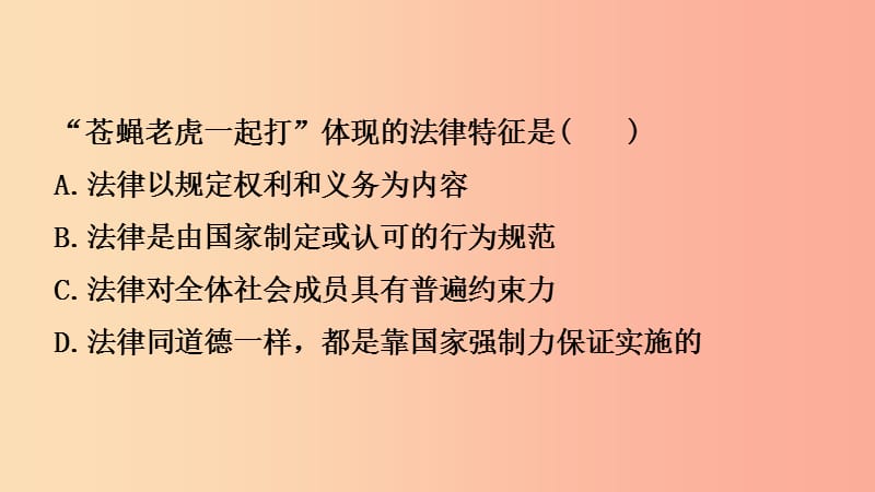 云南省2019年中考道德与法治课时复习三心中有法课件.ppt_第3页