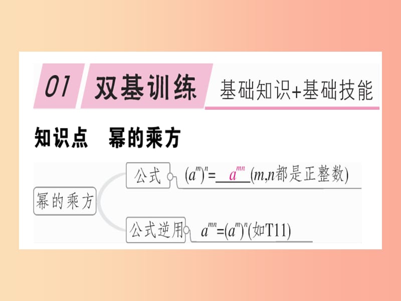 八年级数学上册 14《整式的乘法与因式分解》14.1 整式的乘法 14.1.2 幂的乘方习题讲评课件 新人教版.ppt_第2页