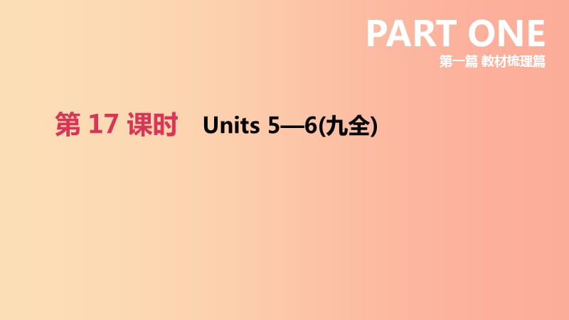 浙江省杭州市2019年中考英语一轮复习 第17课时 Units 5-6（九全）课件.ppt_第2页