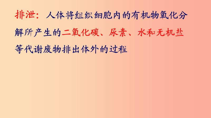 内蒙古鄂尔多斯市达拉特旗七年级生物下册 4.5 人体内废物的排出课件 新人教版.ppt_第2页