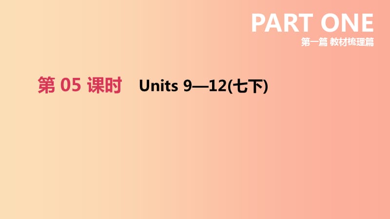 浙江省杭州市2019年中考英语一轮复习 第05课时 Units 9-12（七下）课件.ppt_第2页