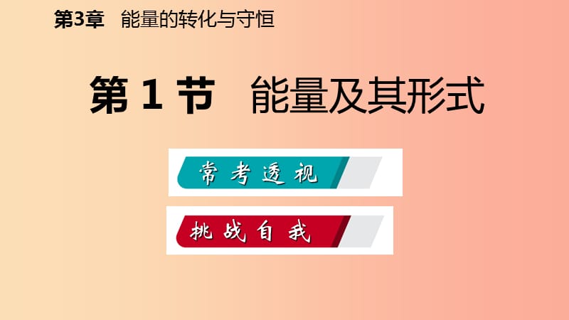 2019年秋九年级科学上册 第3章 能量的转化与守恒 第1节 能量及其形式练习课件（新版）浙教版.ppt_第2页