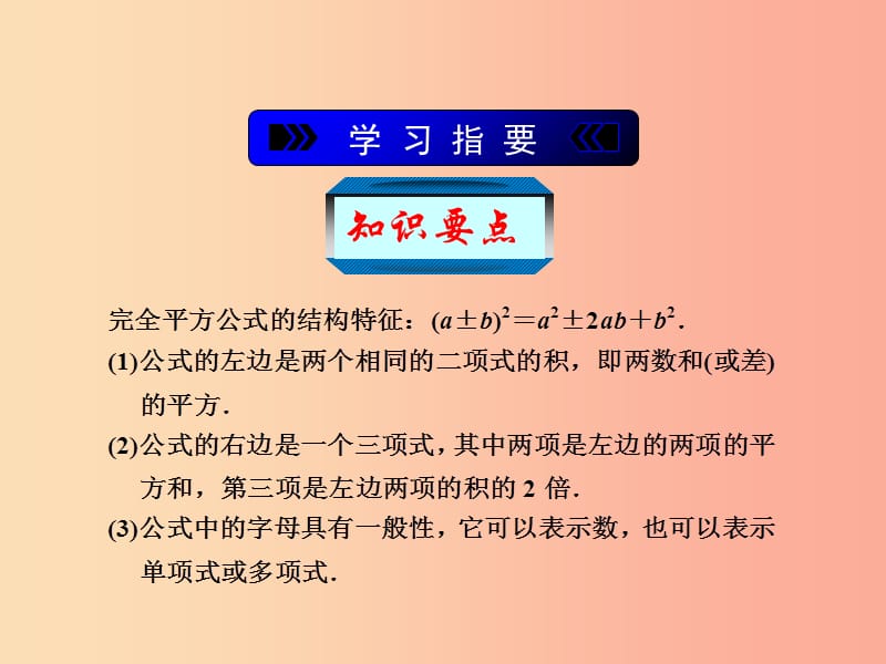 七年级数学下册 第三章 整式的乘除 3.4 乘法公式（二）课件 （新版）浙教版.ppt_第2页