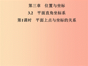 八年級數(shù)學(xué)上冊 第三章 位置與坐標 3.2 平面直角坐標系 第1課時 平面上點與坐標的關(guān)系導(dǎo)學(xué)課件 北師大版.ppt