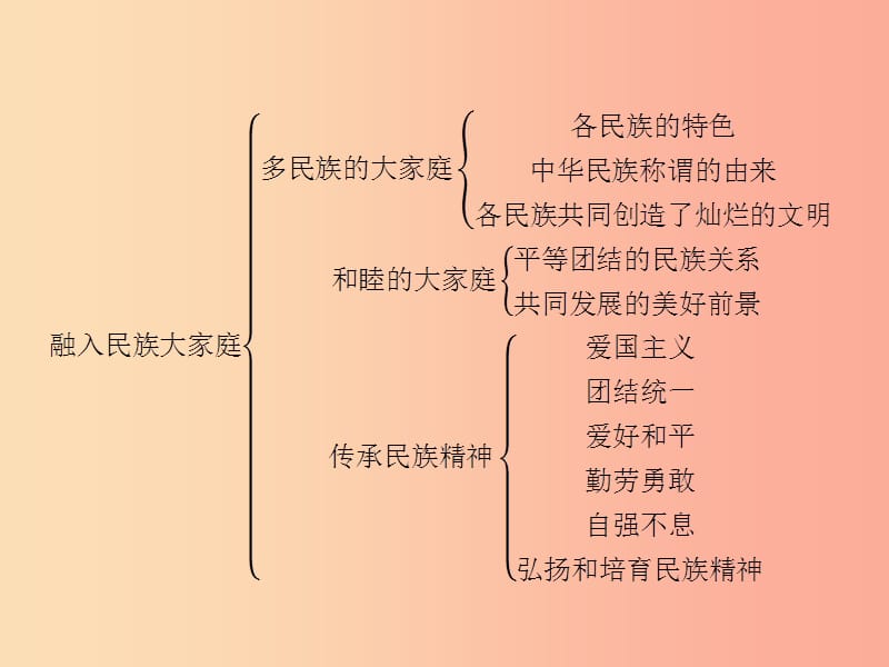 八年级政治下册第三单元融入民族大家庭单元整合课件湘教版.ppt_第2页