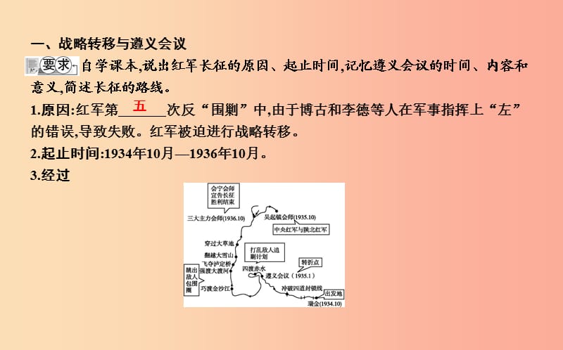 八年级历史上册《第五单元 从国共合作到国共对峙》第17课 中国工农红军长征课件 新人教版.ppt_第2页