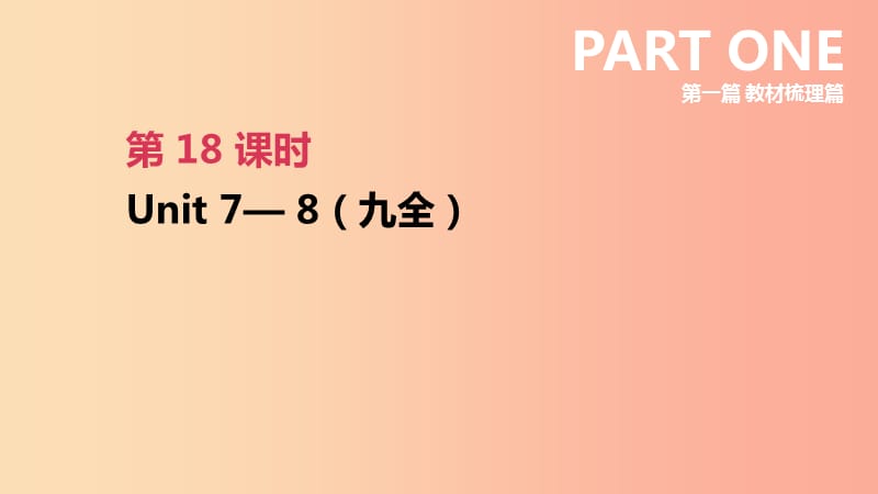 安徽专版2019中考英语高分复习第一篇教材梳理篇第18课时Units7_8九全课件人教新目标版.ppt_第3页