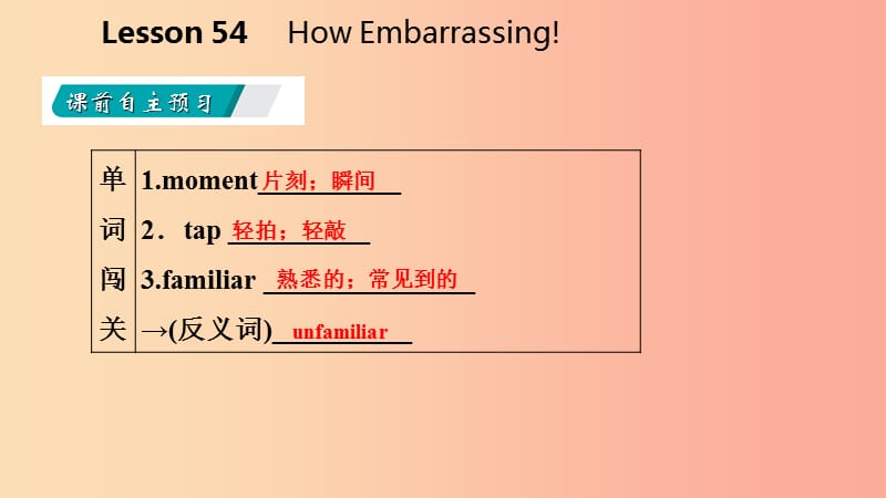 九年级英语下册 Unit 9 Communication Lesson 54 How Embarrassing课件（新版）冀教版.ppt_第3页