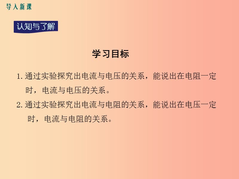 九年级物理上册 14.2 探究欧姆定律（第1课时 电流与电压 电阻的关系）教学课件 （新版）粤教沪版.ppt_第3页