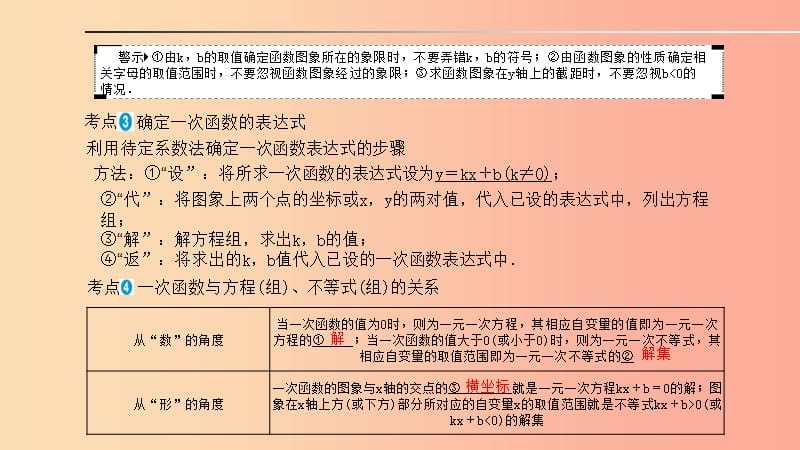 山东省泰安市2019年中考数学一轮复习 第一部分 系统复习 成绩基石 第三章 函数及其图象 第10讲 一次函数.ppt_第3页