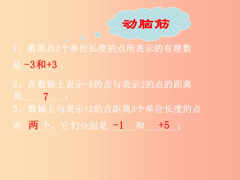 湖南省衡阳市耒阳市七年级数学上册 2.2 数轴 2.2.2 在数轴上比较数的大小课件（新版）华东师大版.ppt_第2页