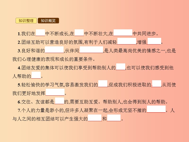 七年级政治下册第四单元积极进取共同进步第十二课团结互助第2框团结就是力量课件北师大版.ppt_第3页