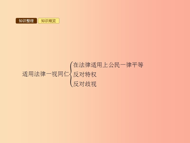 八年级政治下册 第三单元 感受法律的权威 第七课 法律面前人人平等 第2站 适用法律一视同仁课件 北师大版.ppt_第3页