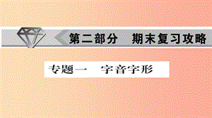 2019年秋九年級語文上冊 專題一 字音字形習題課件 新人教版.ppt