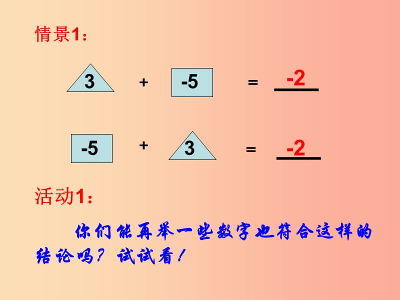 江苏省七年级数学上册 2.5 有理数的加法与减法（2）课件 （新版）苏科版.ppt_第1页