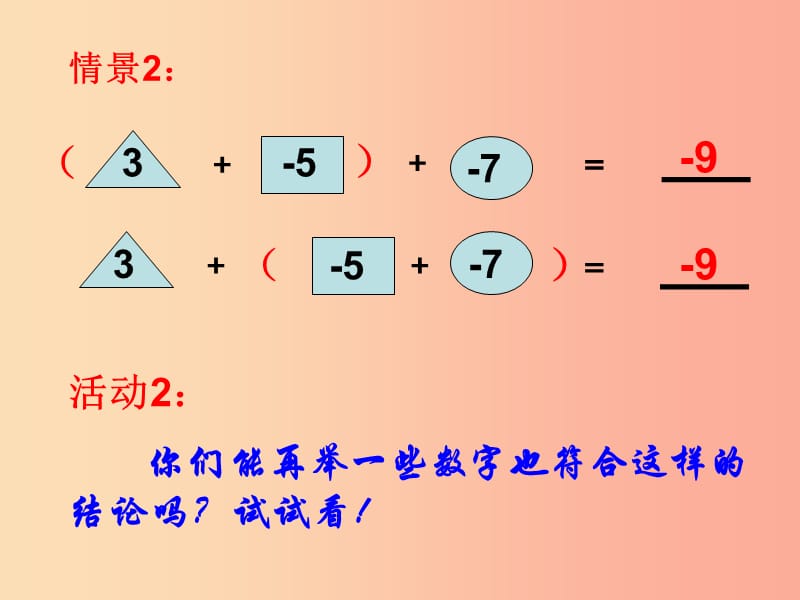 江苏省七年级数学上册 2.5 有理数的加法与减法（2）课件 （新版）苏科版.ppt_第3页