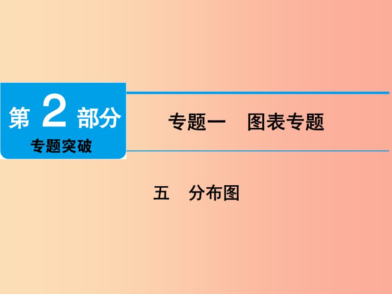 江西省2019屆中考地理 專題一 圖表專題 五 分布圖課件.ppt_第1頁(yè)