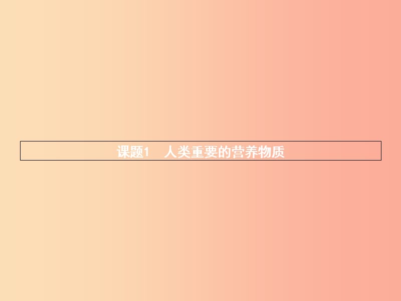 2019年秋九年级化学下册 第十二单元 化学与生活 12.1 人类重要的营养物质课件 新人教版.ppt_第2页