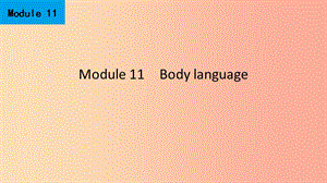 2019春七年級英語下冊 Module 11 Body language Unit 2 Here are some ways to welcome them課件 外研版.ppt