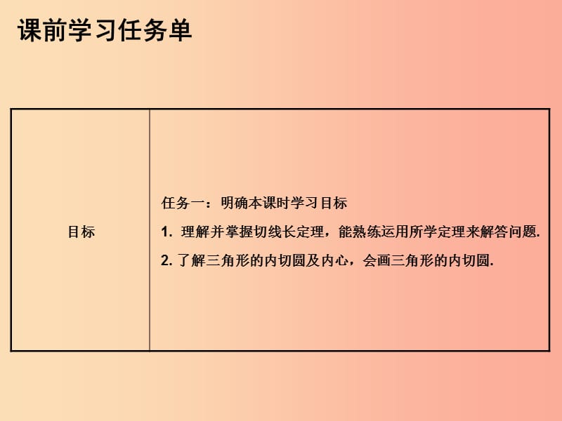 2019年秋九年级数学上册 第二十四章 圆 第47课时 切线长定理（小册子）课件 新人教版.ppt_第2页