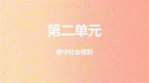 山西省2019屆中考道德與法治 八上 第二單元 遵守社會(huì)規(guī)則復(fù)習(xí)課件.ppt