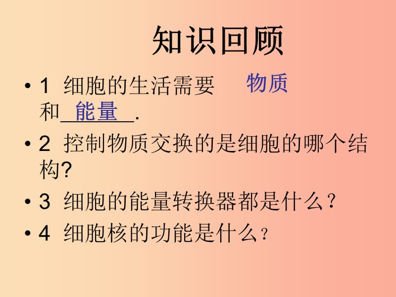 吉林省七年级生物上册 2.2.1细胞通过分裂产生新细胞课件 新人教版.ppt_第1页