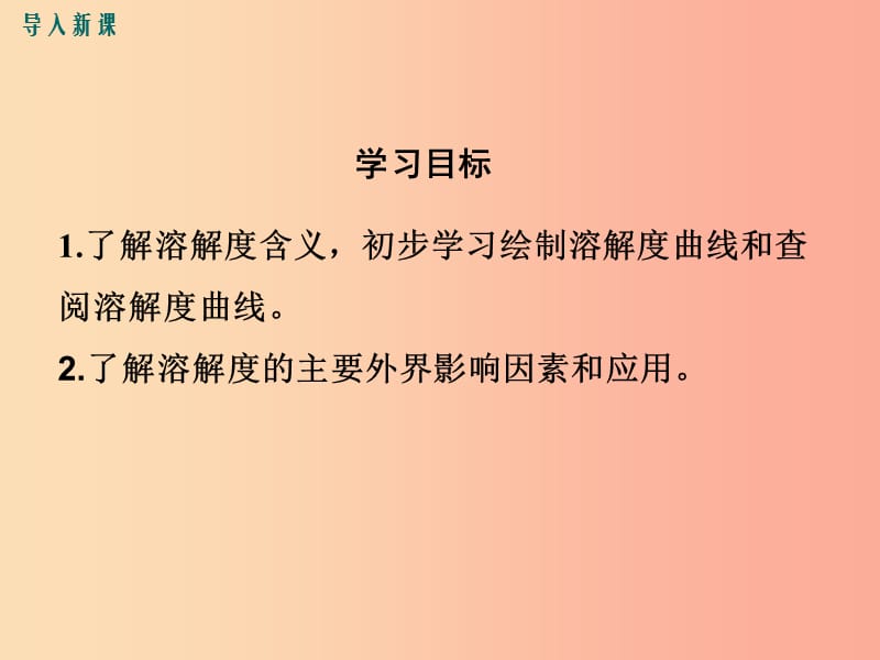 2019春九年级化学下册 第九单元 溶液 课题2 溶解度 第2课时 溶解度教学课件 新人教版.ppt_第3页