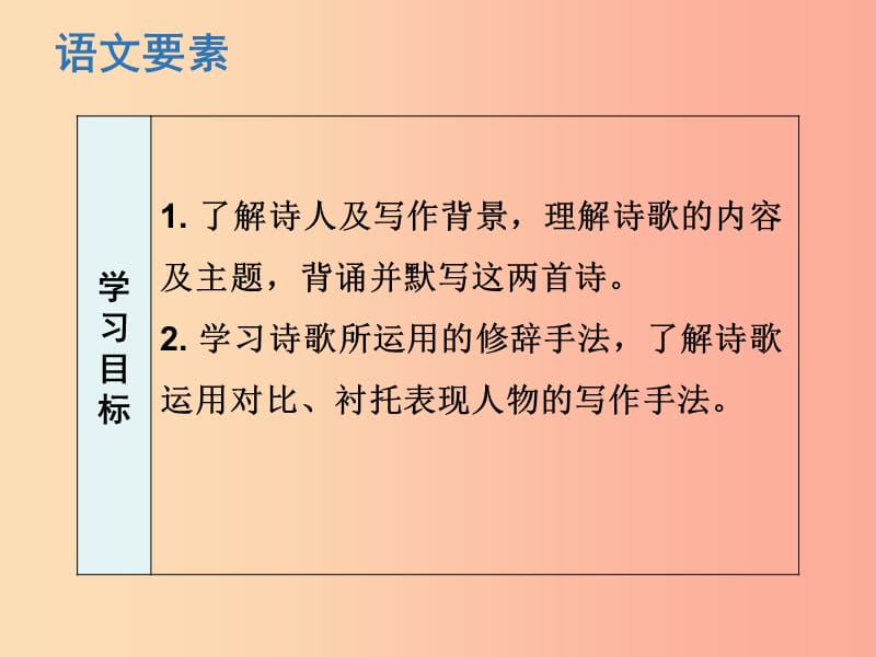 2019春八年级语文下册 第六单元 第24课 唐诗二首课件 新人教版.ppt_第2页